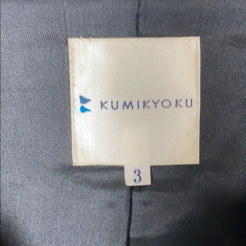Kumikyoku Wool Pea Coat Size 3 - Picture 2 of 5